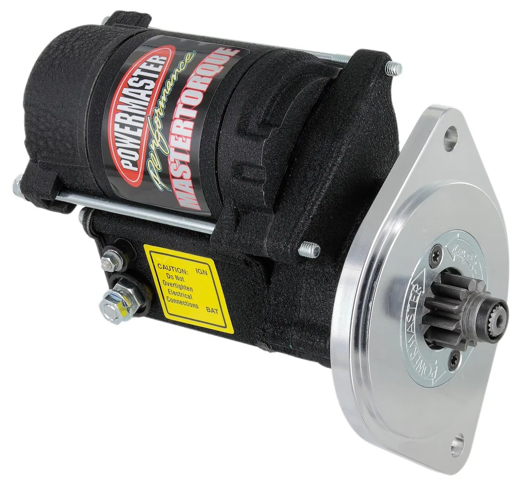 9603 – POWERMASTER Starter, For Use With Ford Small Block Eninges 157 Tooth Ring Gear 3/4 Inch Offset InfiClock Mount...